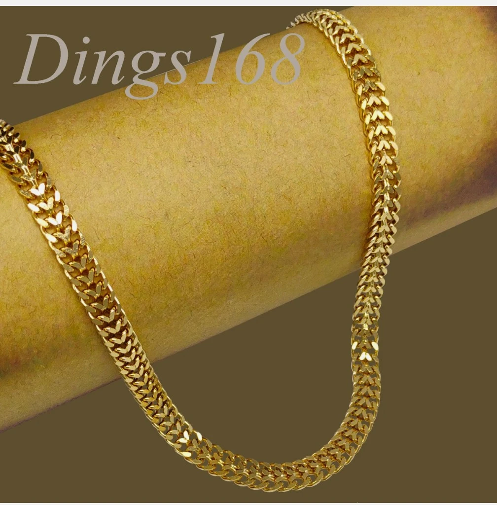 18K Yellow Gold Filled 6mm Wide 2-Layer - photo 2
