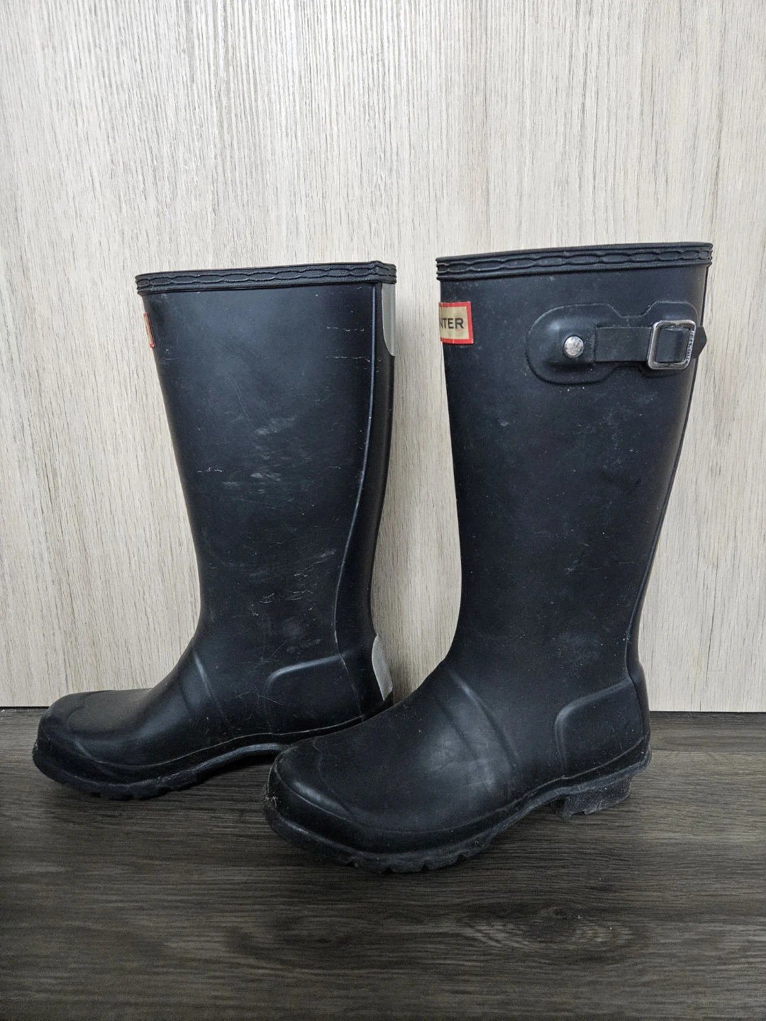 Hunter Knee High Rain Boots Size 2 Kids/Youth - photo 2