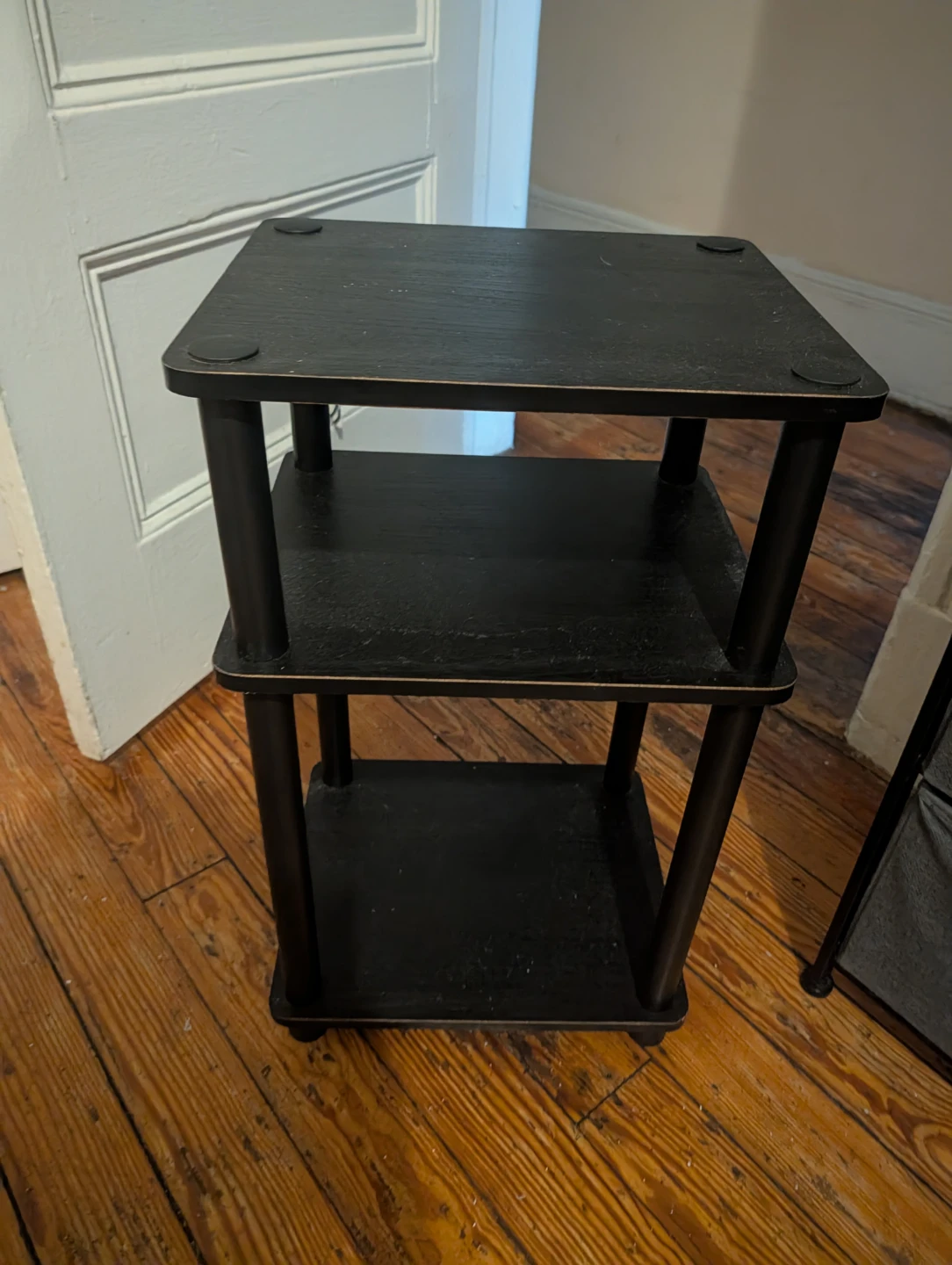 Black 3-Tier Shelf Stand