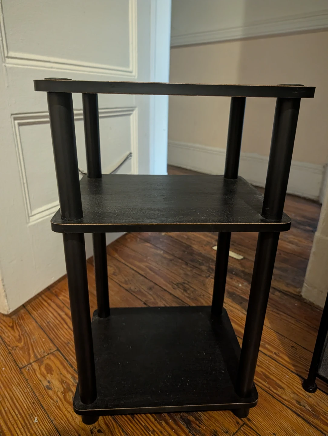 Black 3-Tier Shelf Stand - photo 2