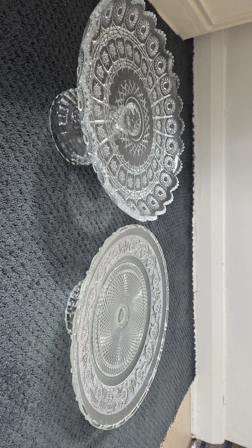 Glass Serving Platters and Cake Stands - photo 3