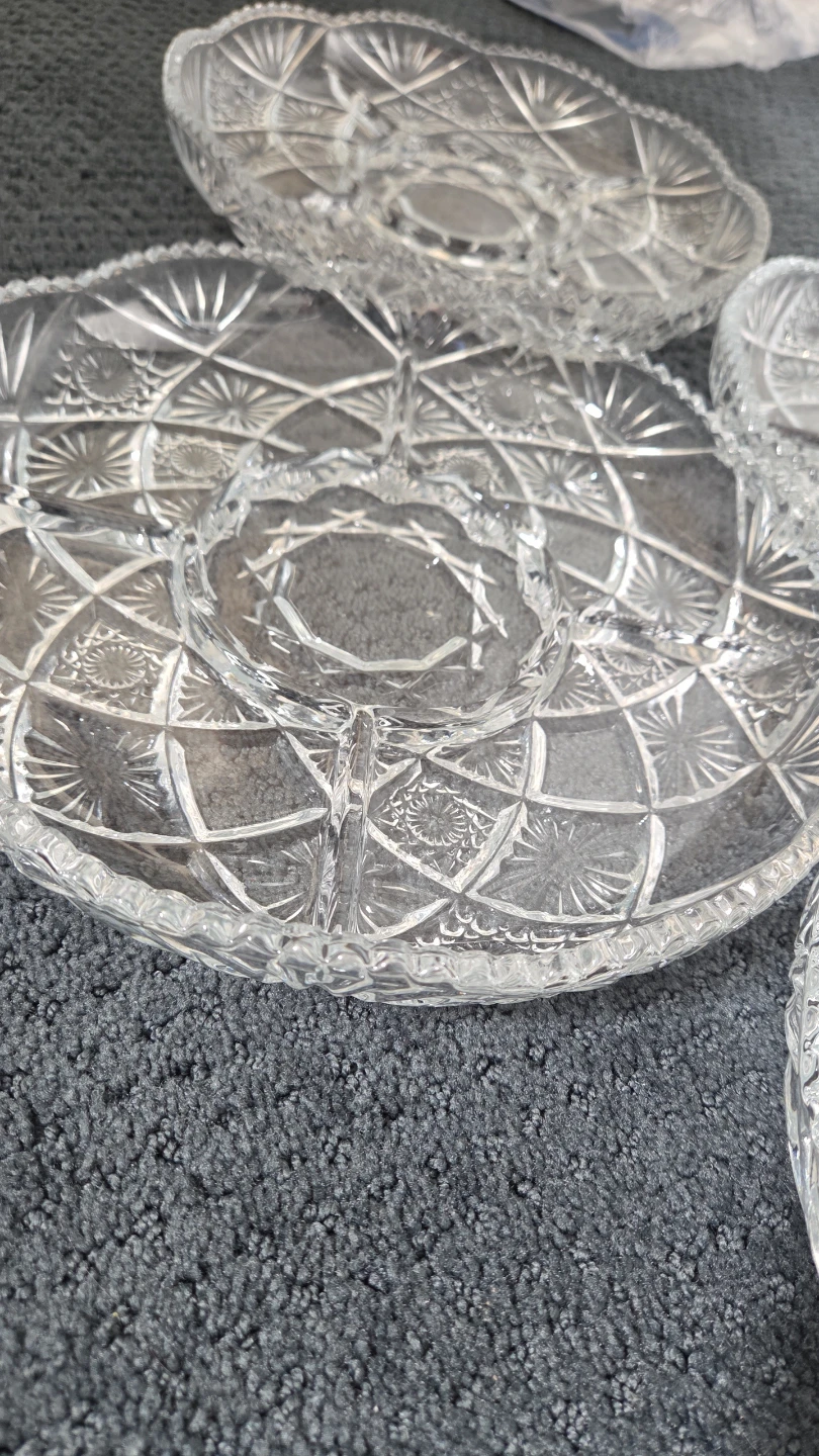 Glass Serving Platters and Cake Stands - photo 4