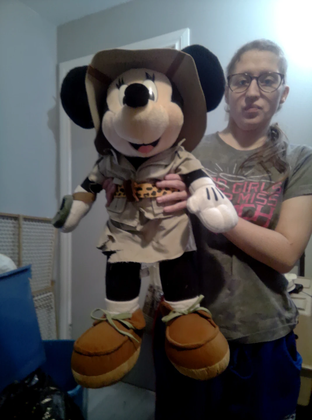 Minnie Mouse Safari Plush