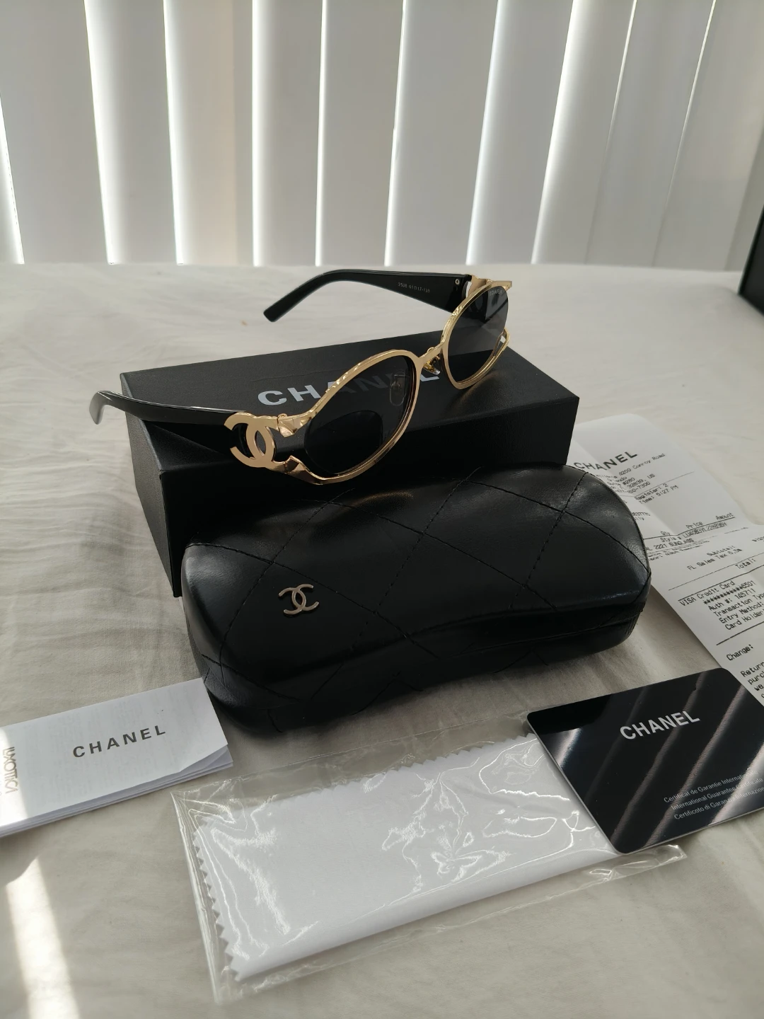 CHANEL Oval Sunglasses - photo 5