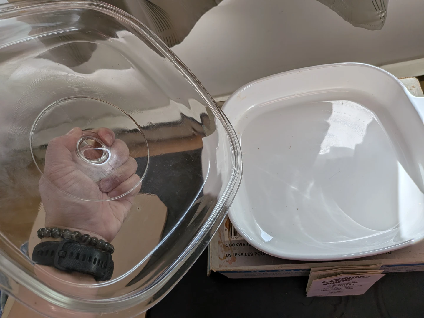CorningWare Microwave Plus Covered Brownie Pan - photo 4