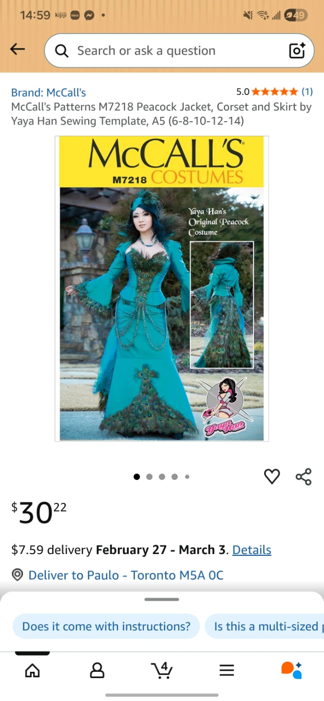 McCall's Sewing Patterns - Costumes, Dresses, and Kids' Clothes - photo 3