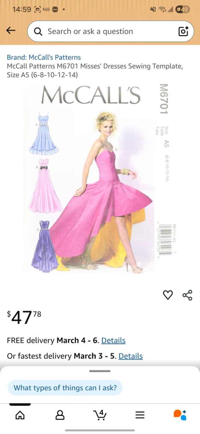 McCall's Sewing Patterns - Costumes, Dresses, and Kids' Clothes - photo 5