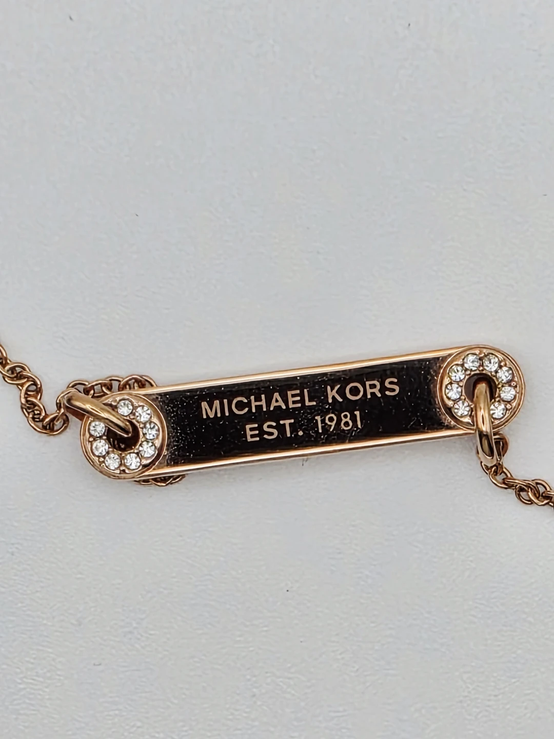Michael Kors Rose Gold Tone Necklace - photo 2