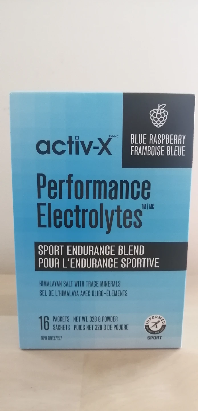 Activ-X Blue Raspberry Electrolytes - 16 Packets