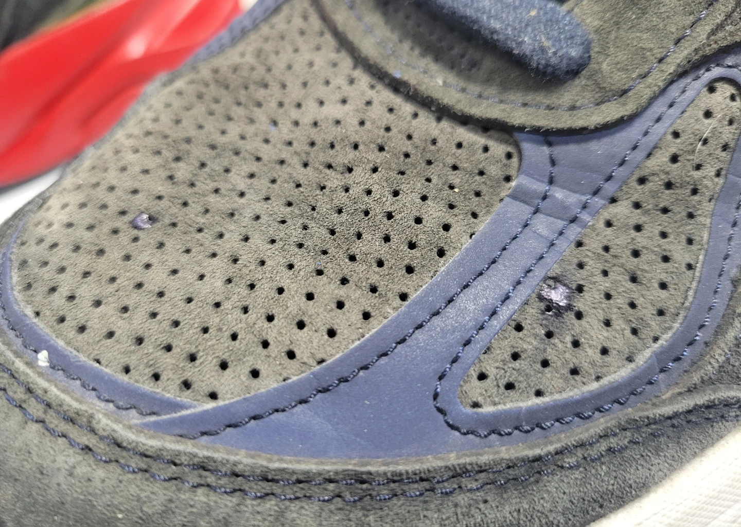 New Balance 990v4 Running Shoes - Gray/Red/Navy, size 11 (62) - photo 4