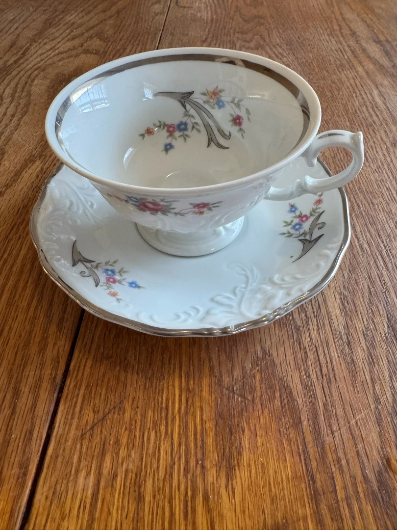 Vintage Teacup and Saucer Set
