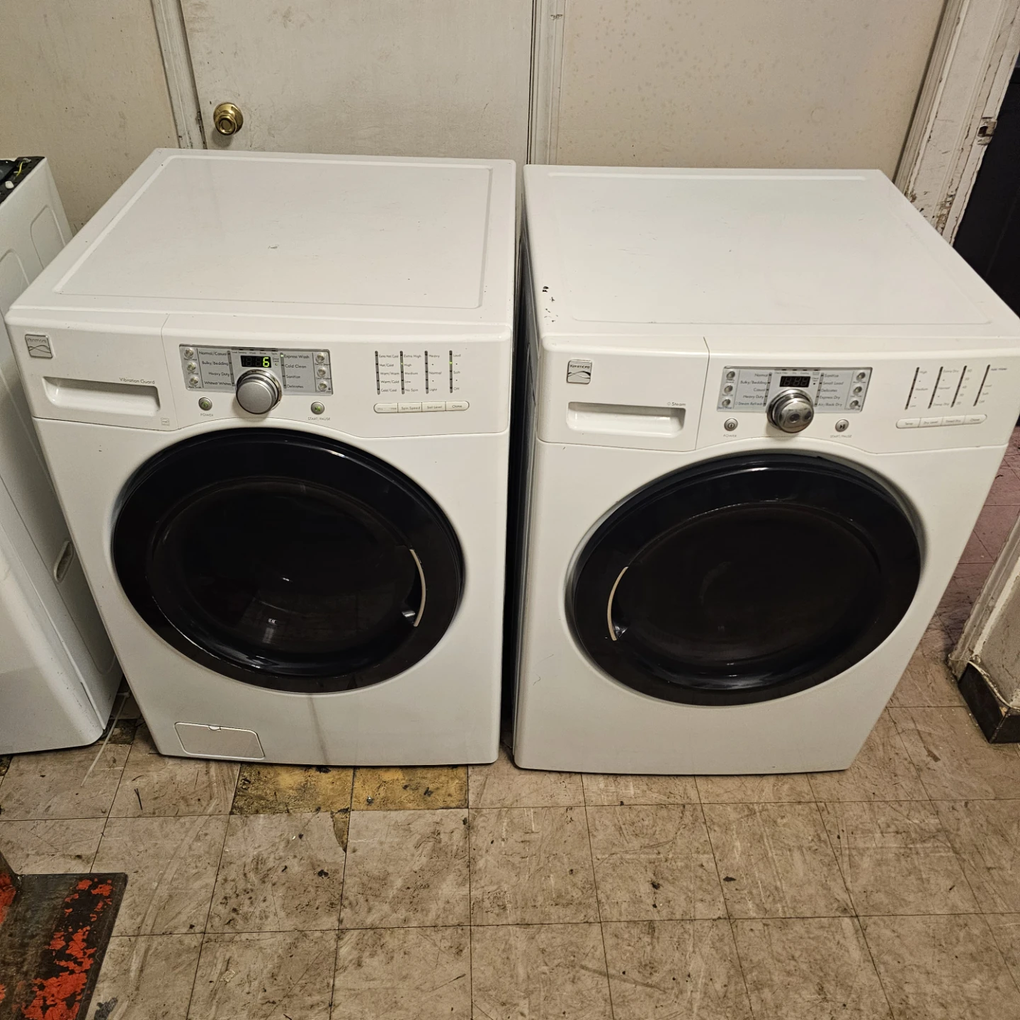 Kenmore Front Load Washer and Dryer Set - photo 2