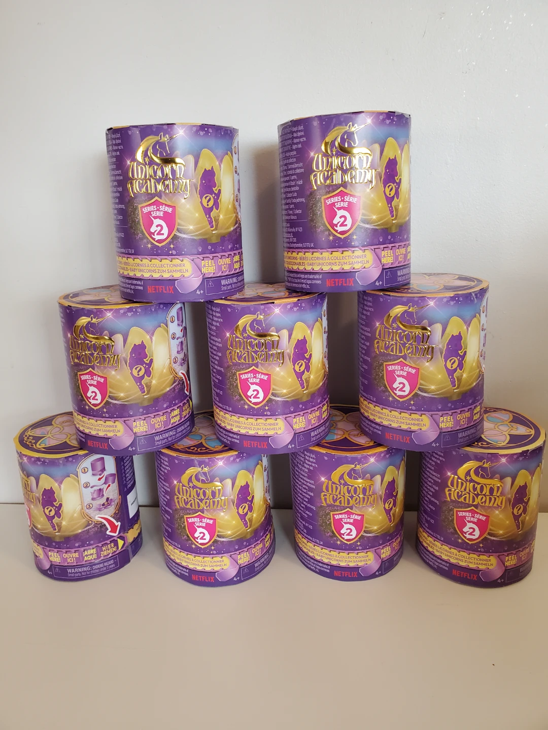 9 Unicorn Academy Collectible Baby Unicorns Blind Boxes New