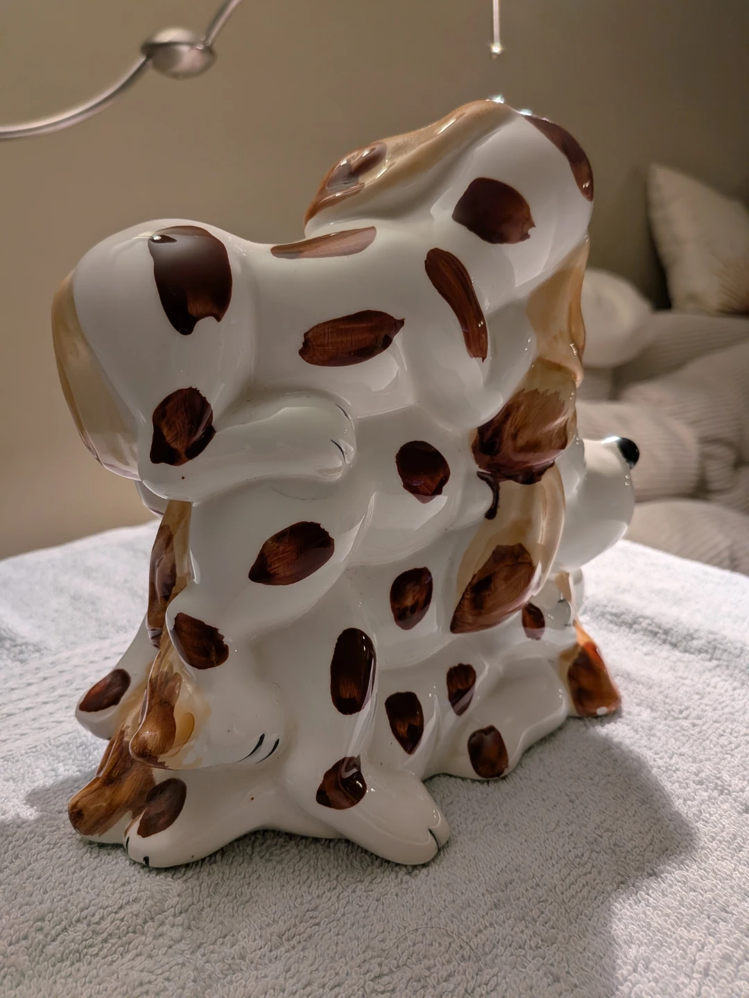 Stacking Dogs Ceramic Piggy Bank - photo 2
