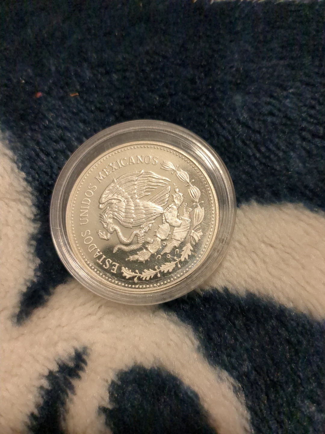 1985 Mexico 100 Pesos Coin - Copa Mundial de Fútbol