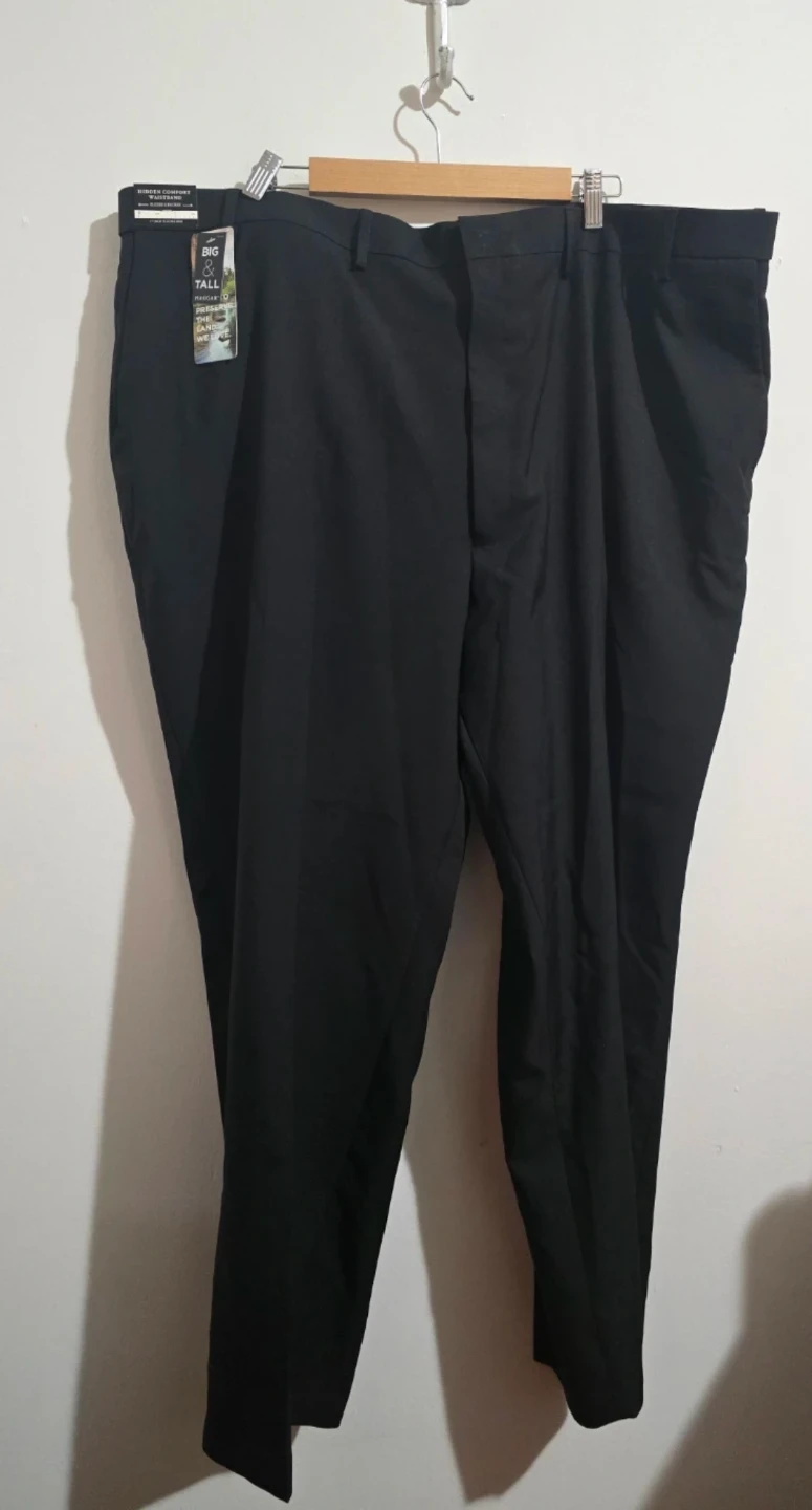 Haggar Premium Comfort Dress Pants - Black - 48x29 - - photo 2