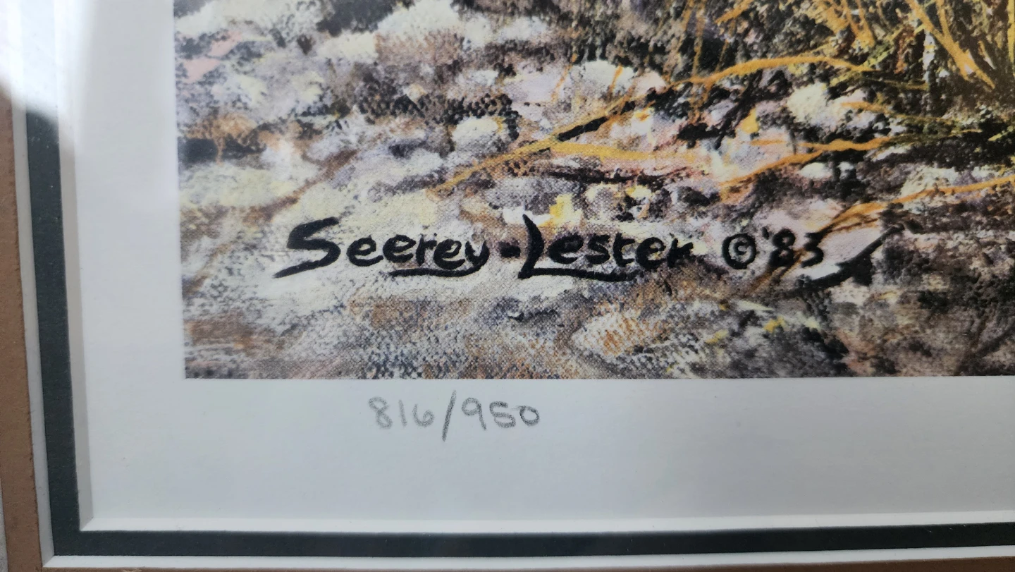 Kenyan Family Cheetahs Print by John Seerey-Lester, 816/950 - photo 2