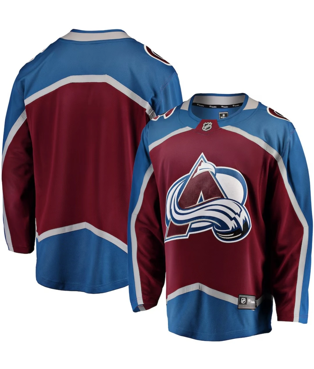 Fanatics Colorado Avalanche Official NHL Hockey Jersey