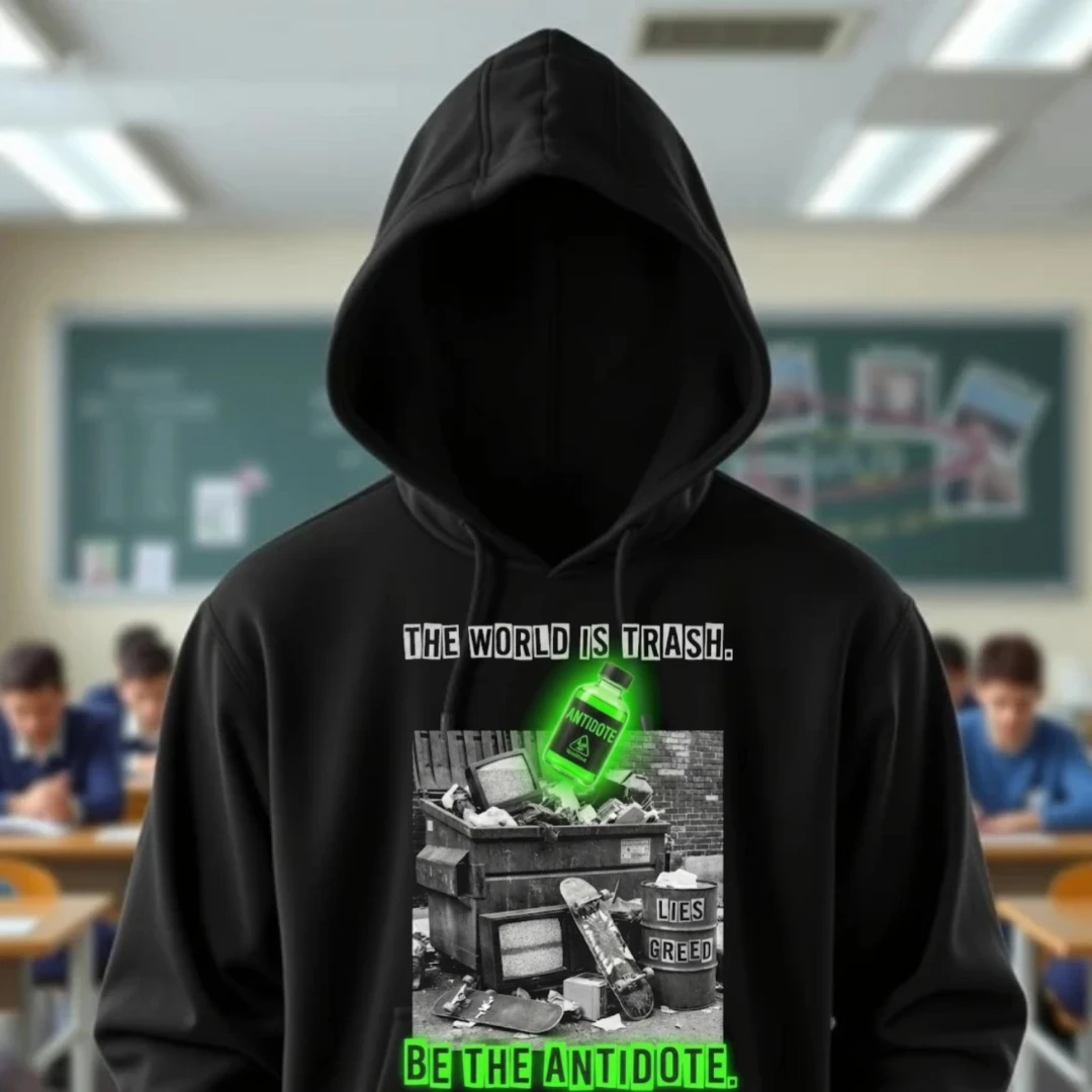 Toxickind graphic hoodie