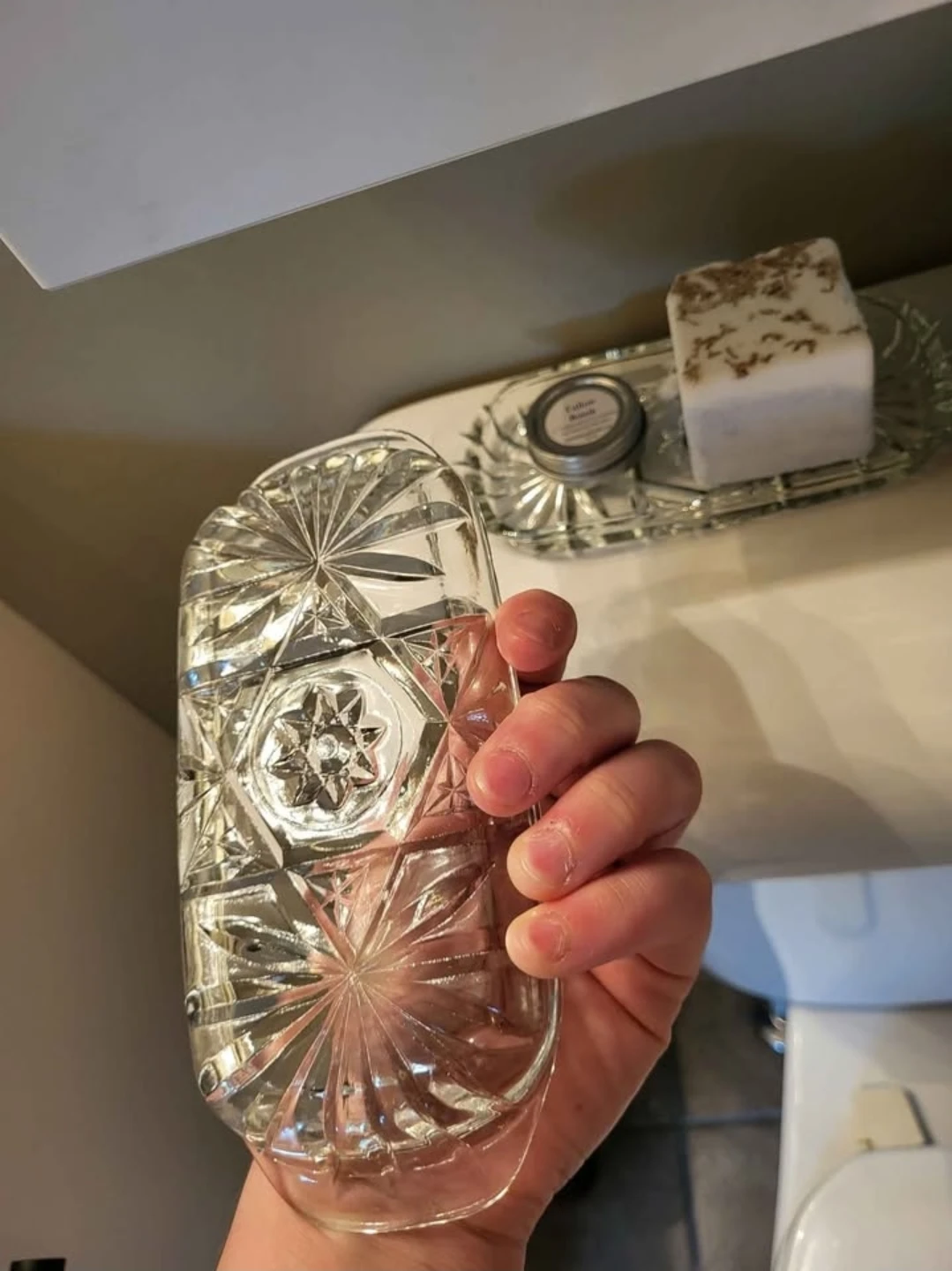 Cut Glass Trinket Dish - photo 2
