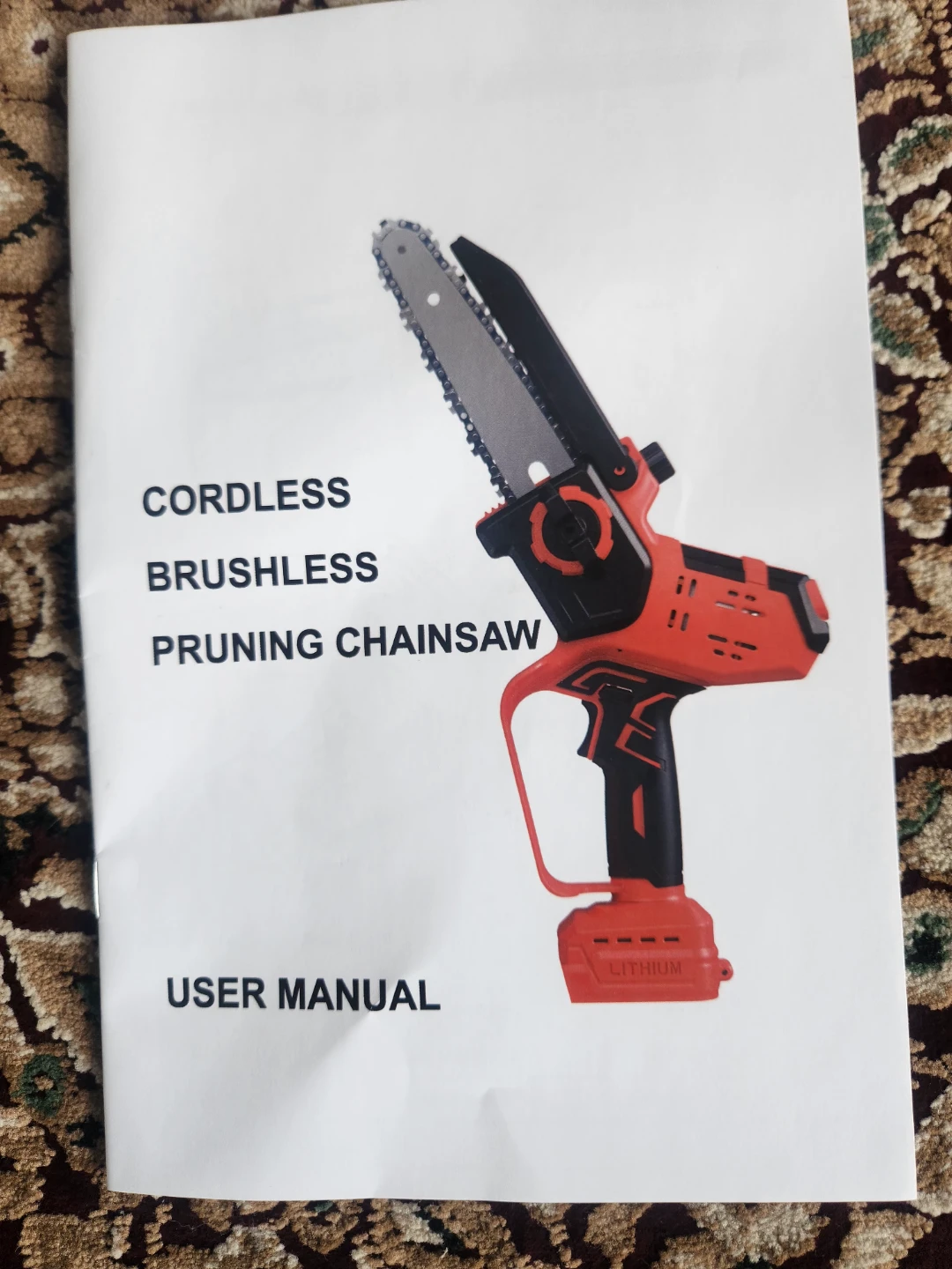 Cordless Brushless Pruning Chainsaw - photo 2