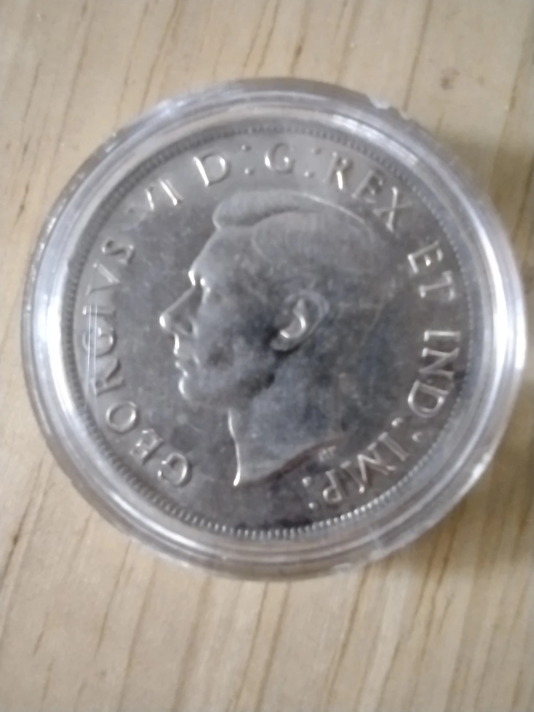 1939 Canada Silver Dollar Coin - photo 2