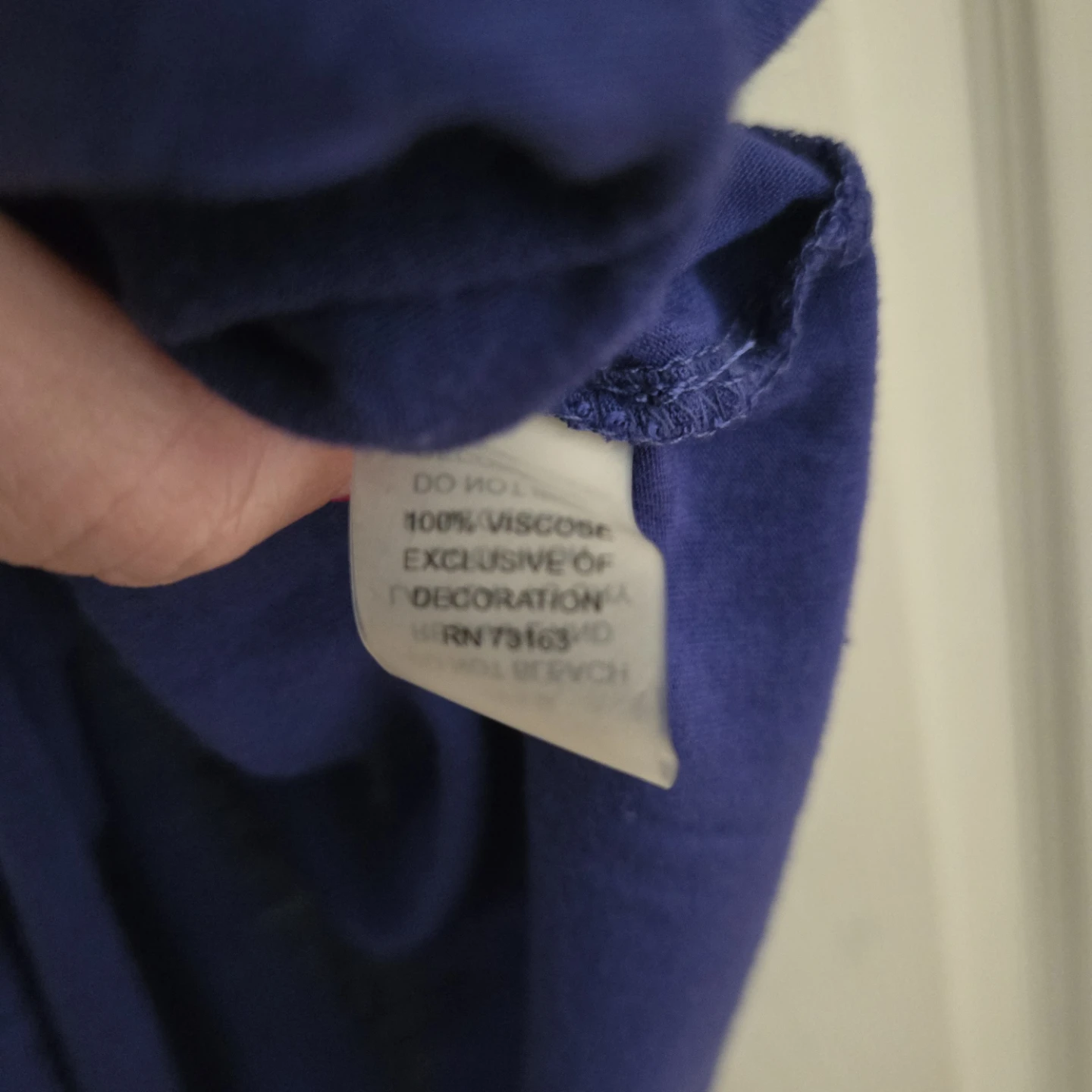 Cable & Gauge Petite Blue Viscose Top - Size S - photo 4