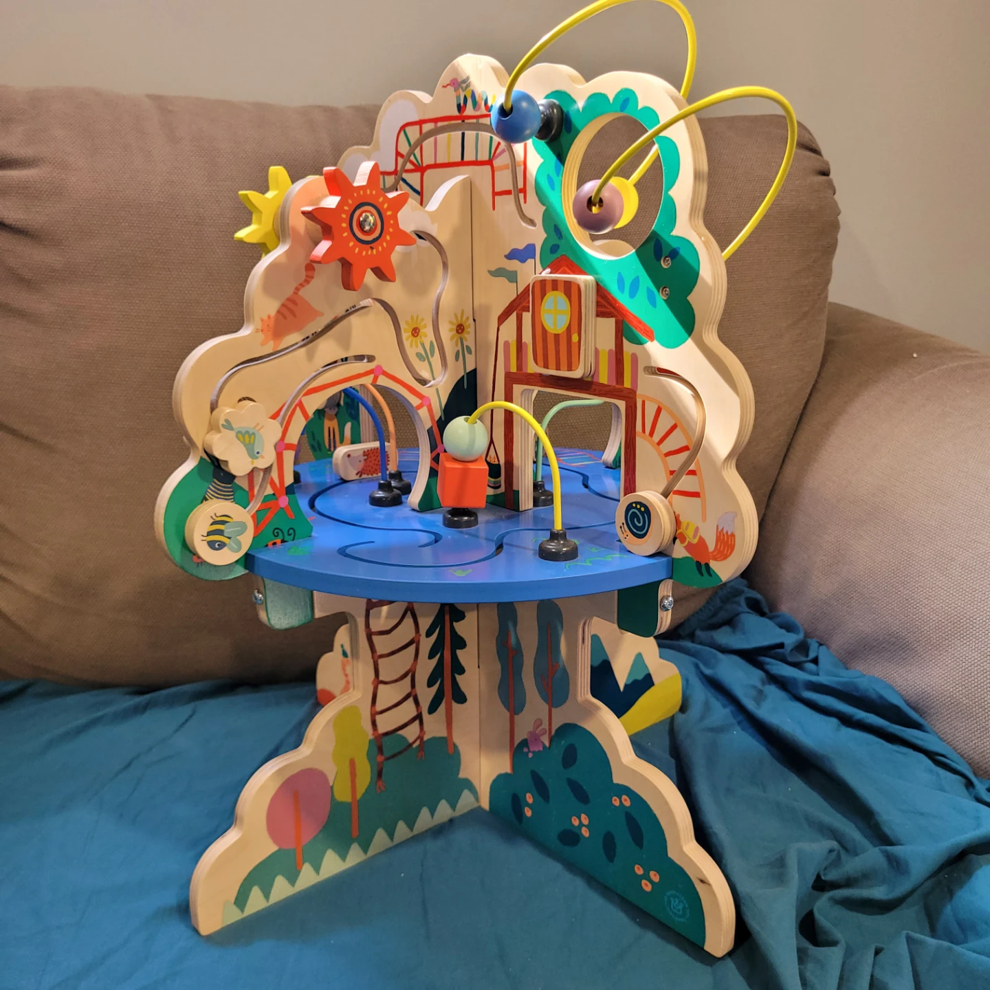 Wooden Activity Tree Toy - photo 2