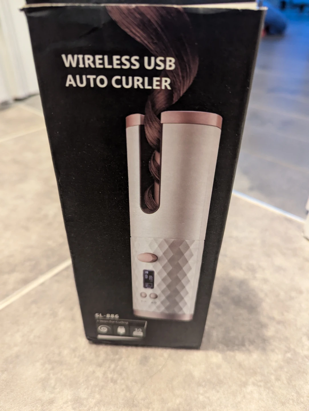 🥕 Wireless USB Auto Curler
