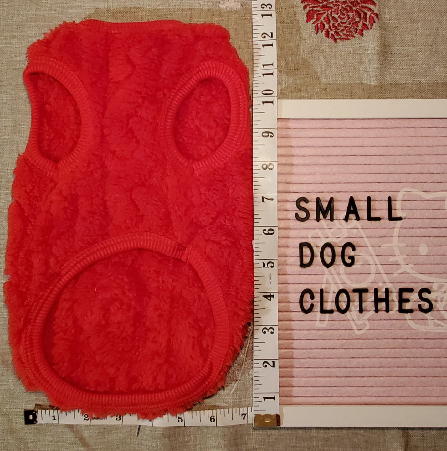 Red Buluo Dog Sweater - M - photo 2