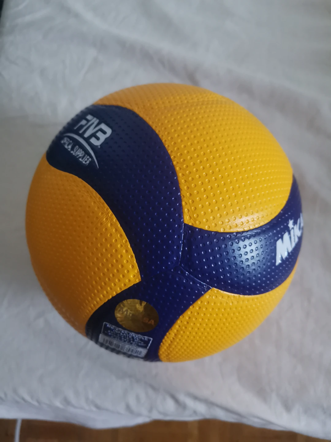 New Mikasa V200W Volleyball - Yellow & Blue - photo 2