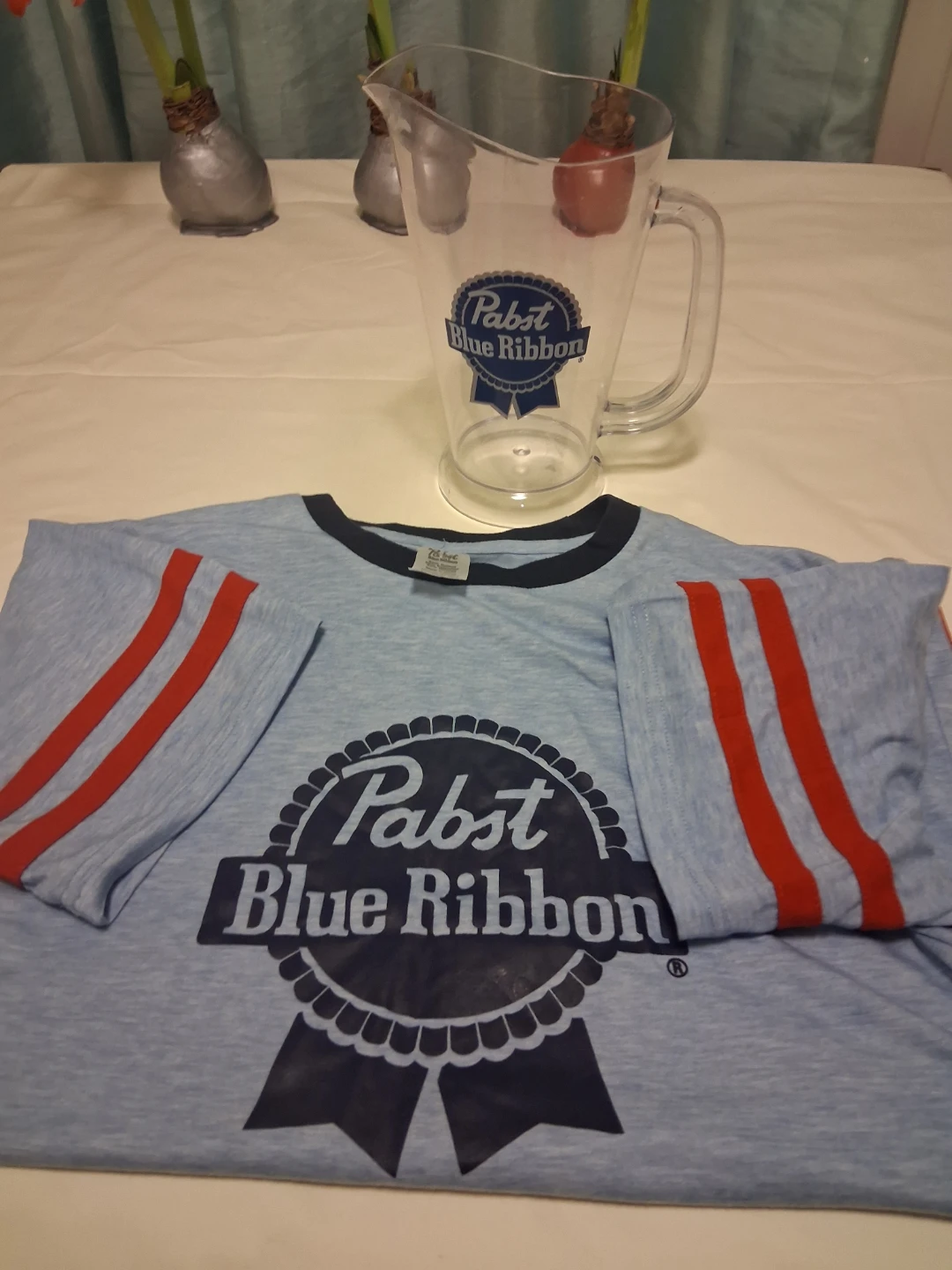 PBR Pabst XL T Shirt + Pitcher - photo 2