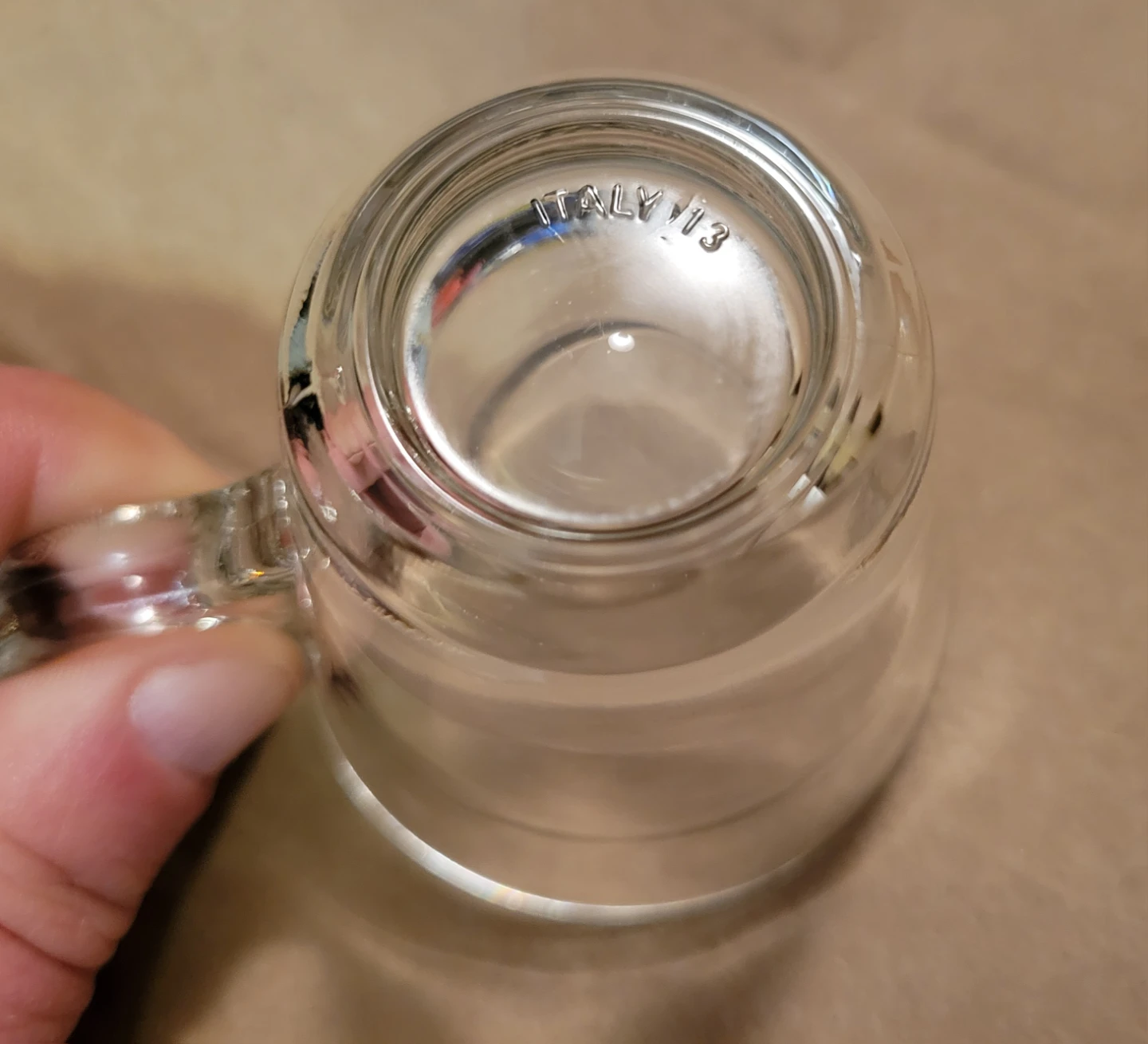 Set of 2 Clear Glass Espresso Cups. Made in Italy - photo 4