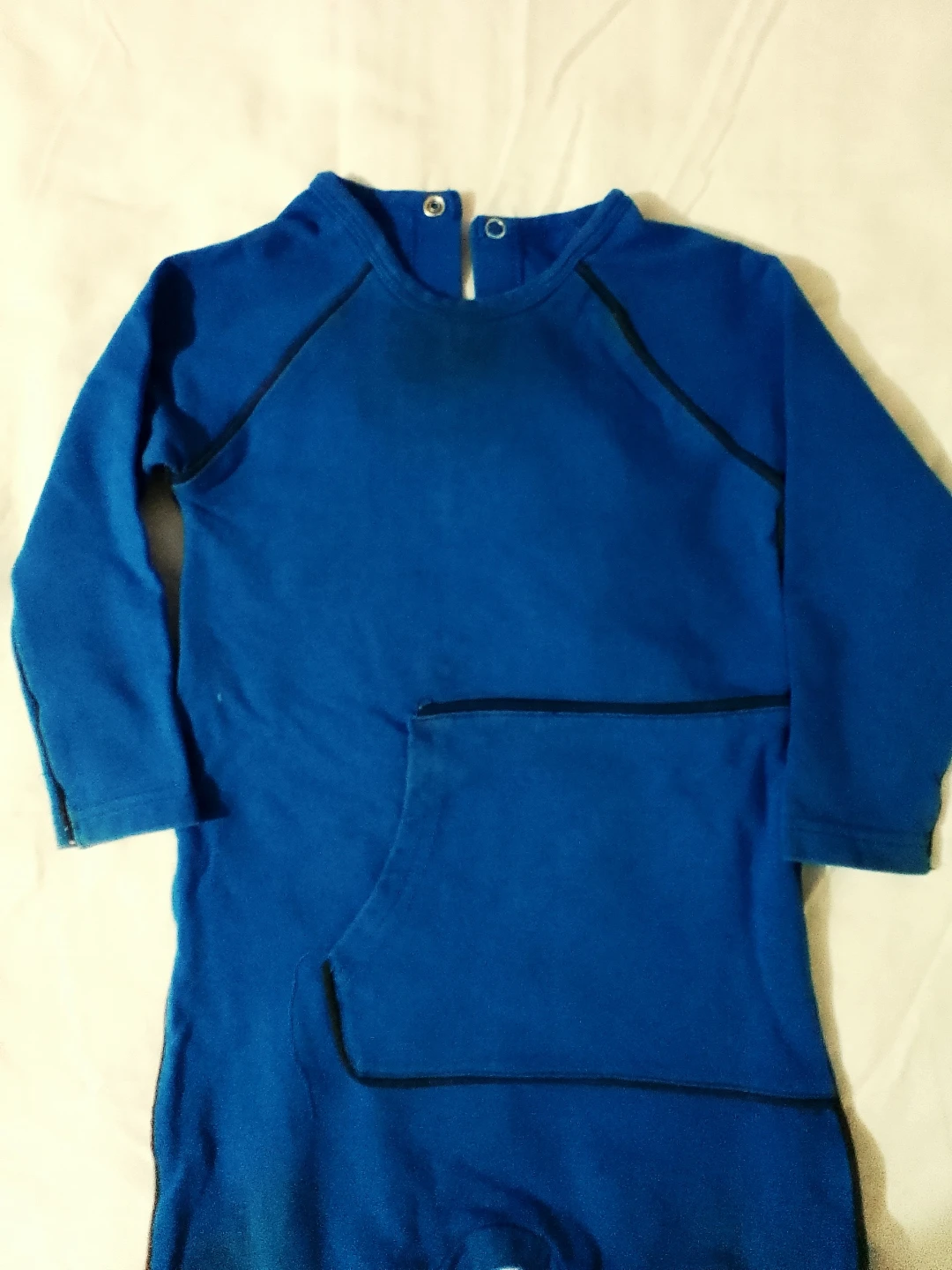 Blue Footed Pajamas Onesie
