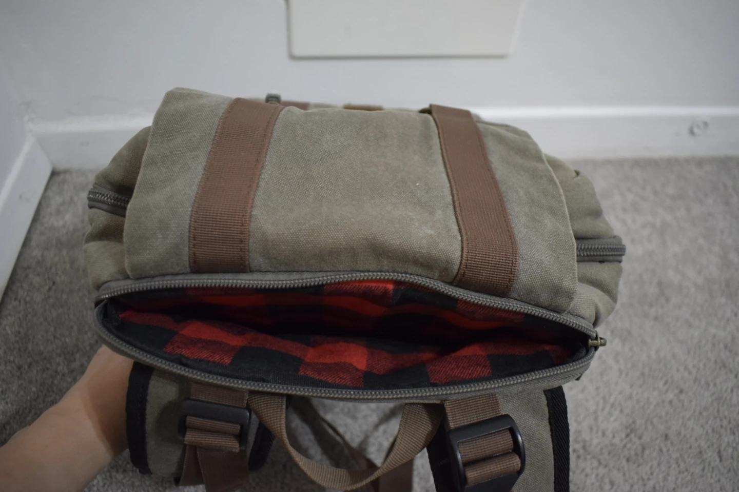 Roots 73 Flannel Collection Backpack RG30 - photo 5