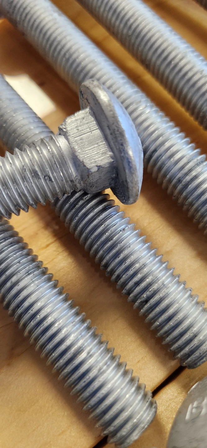 Galvanized Carriage Bolts Pack Of 24 - photo 2