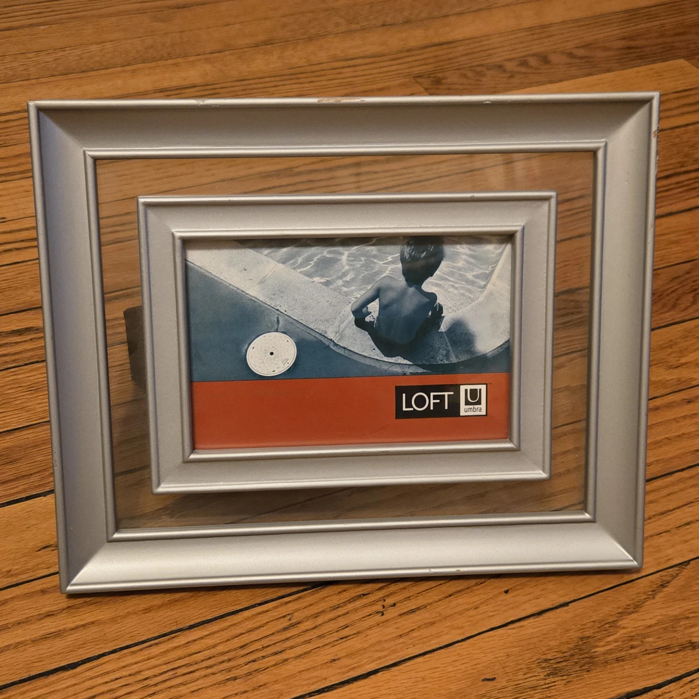 Loft Umbra Silver Photo Frame