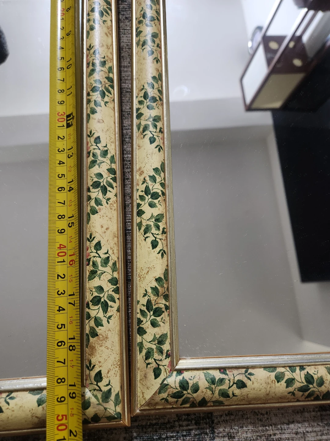 Decorative Wall Mirror Set - Floral Design - photo 2