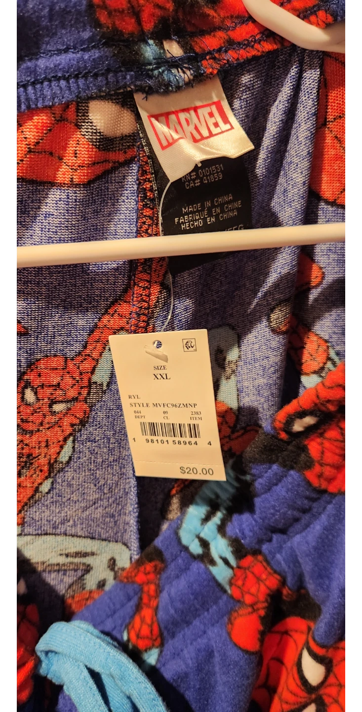 Marvel Spider-Man Pajama Pants XXL - photo 2
