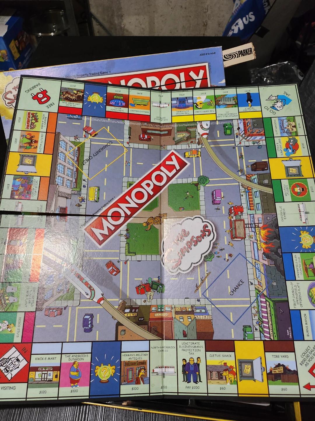 The Simpsons Monopoly Board Game - photo 2
