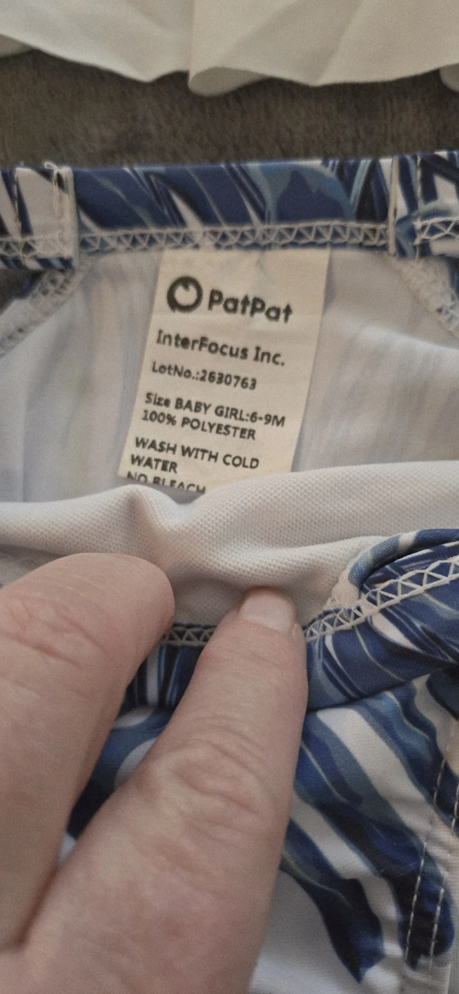 PatPat Baby Girl Swimsuit 6-9M - photo 2
