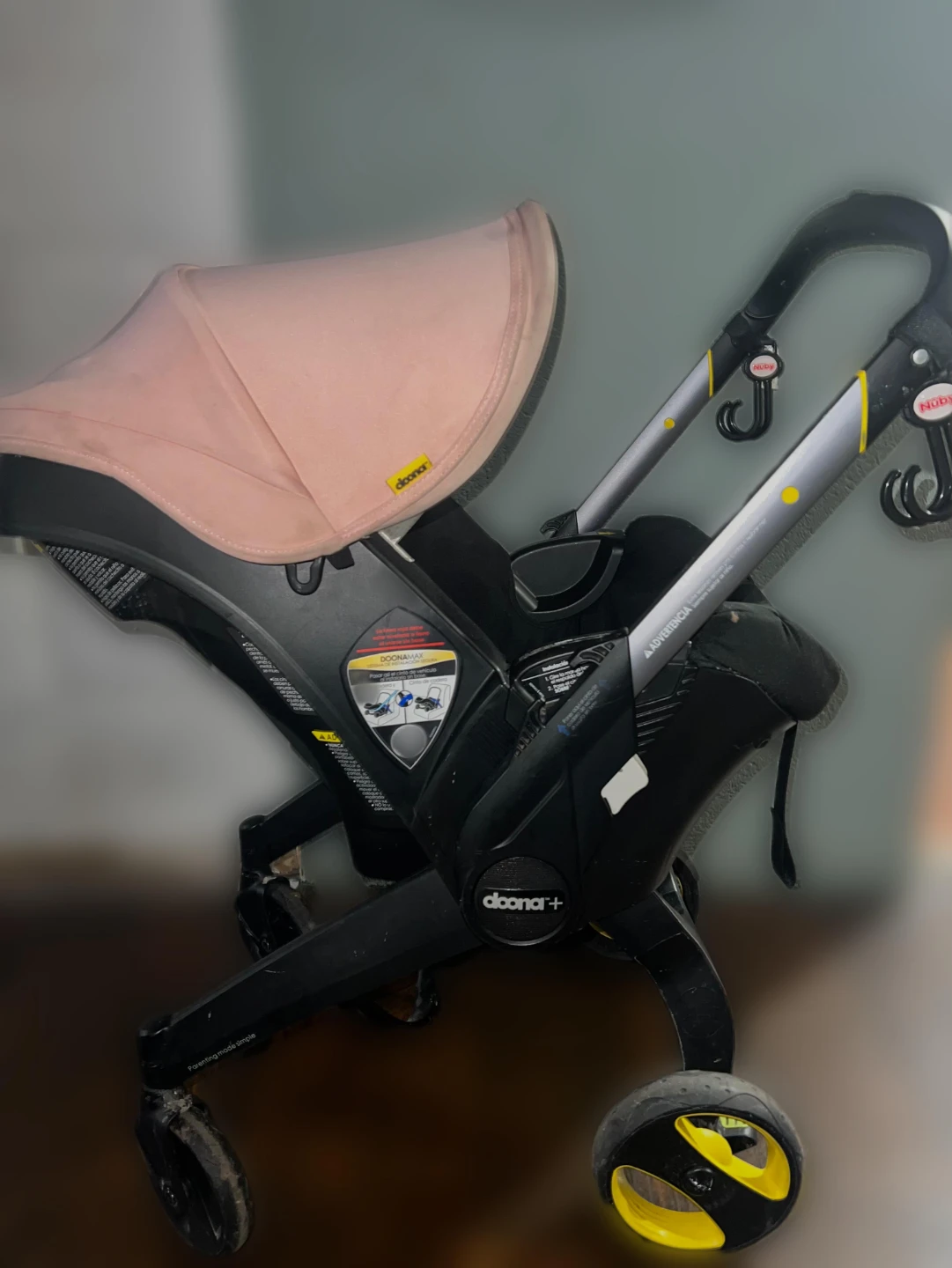 Doona Infant Car Seat & Stroller - Pink