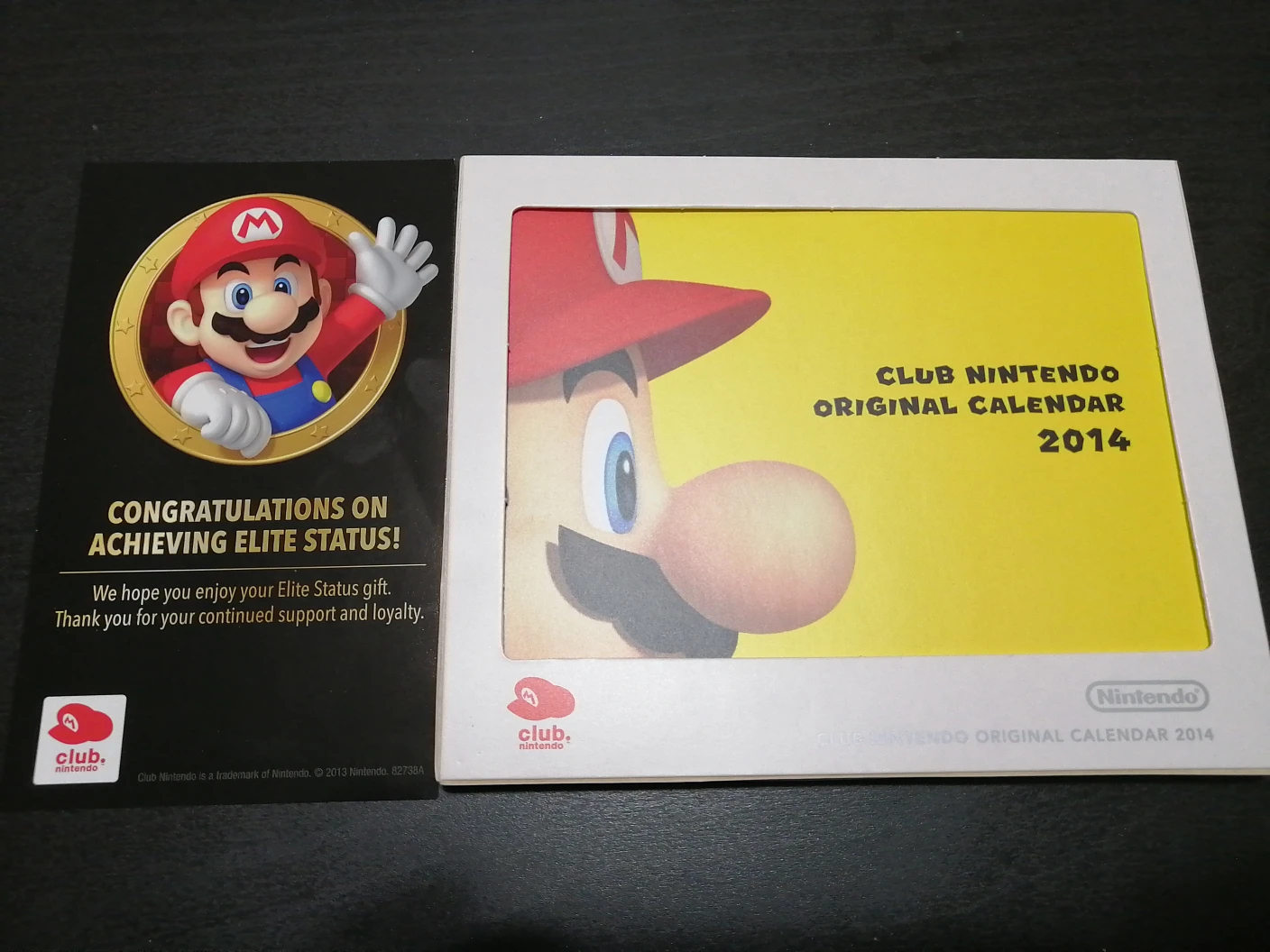 Club Nintendo Original Calendar 2014