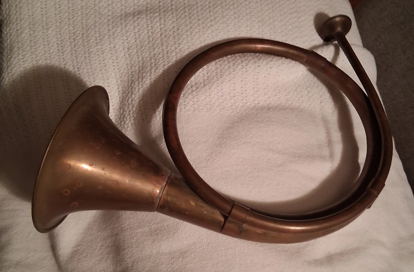 Vintage Brass Hunting Horn