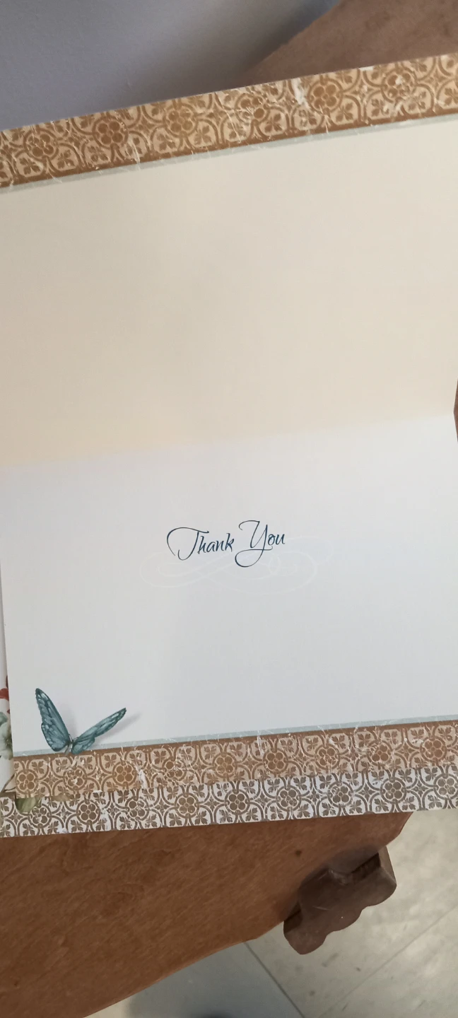 Thank You Card with Envelope - photo 2