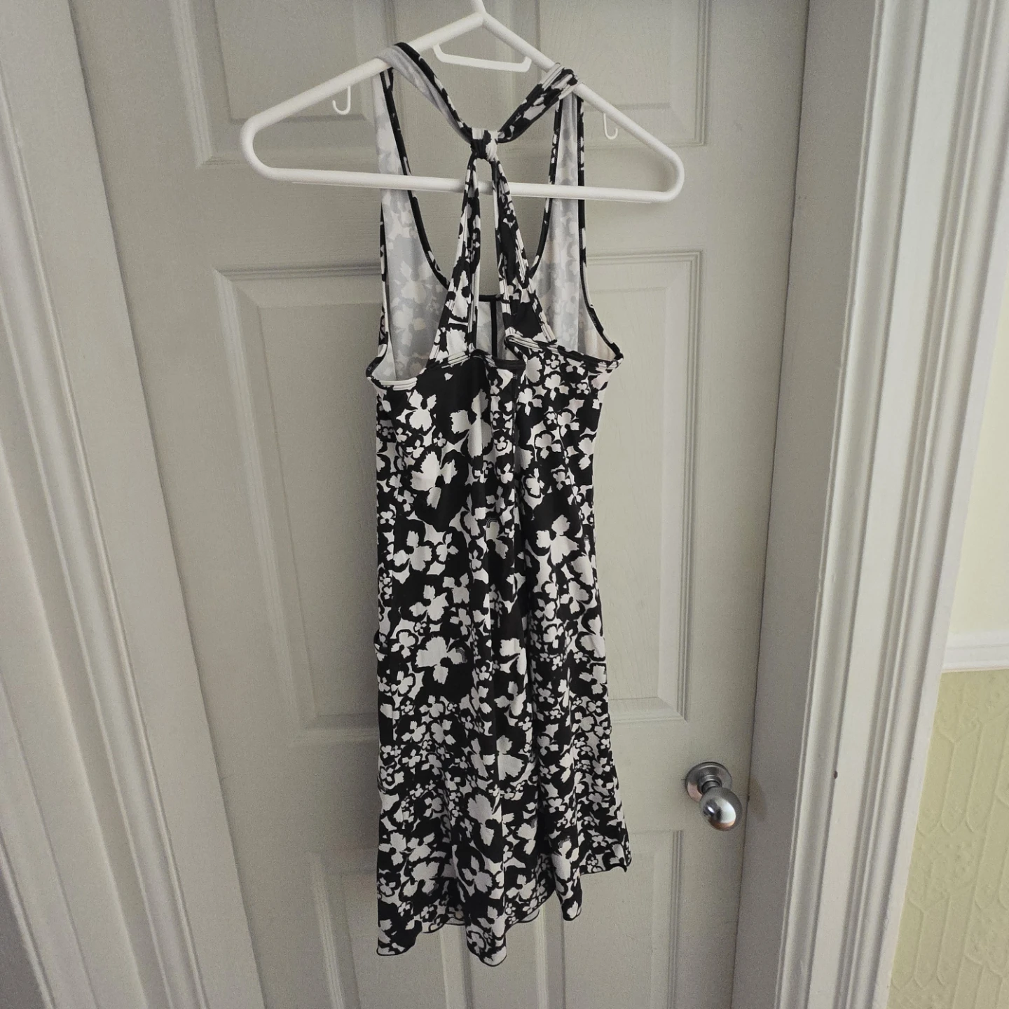 Lole Black & White Floral Tank Dress - photo 2