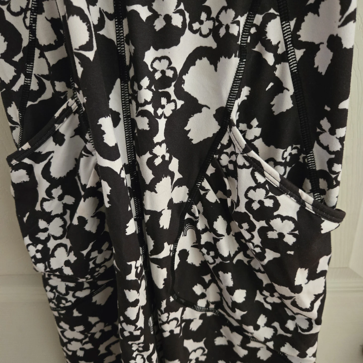 Lole Black & White Floral Tank Dress - photo 3