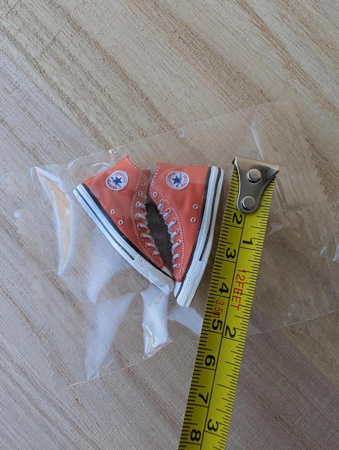 Miniature Orange Converse Chuck Taylor All Star High Top Shoes - photo 3