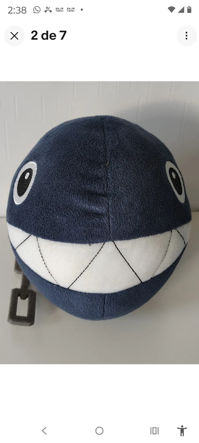 Nintendo Super Mario Chain Chomp Plush Toy