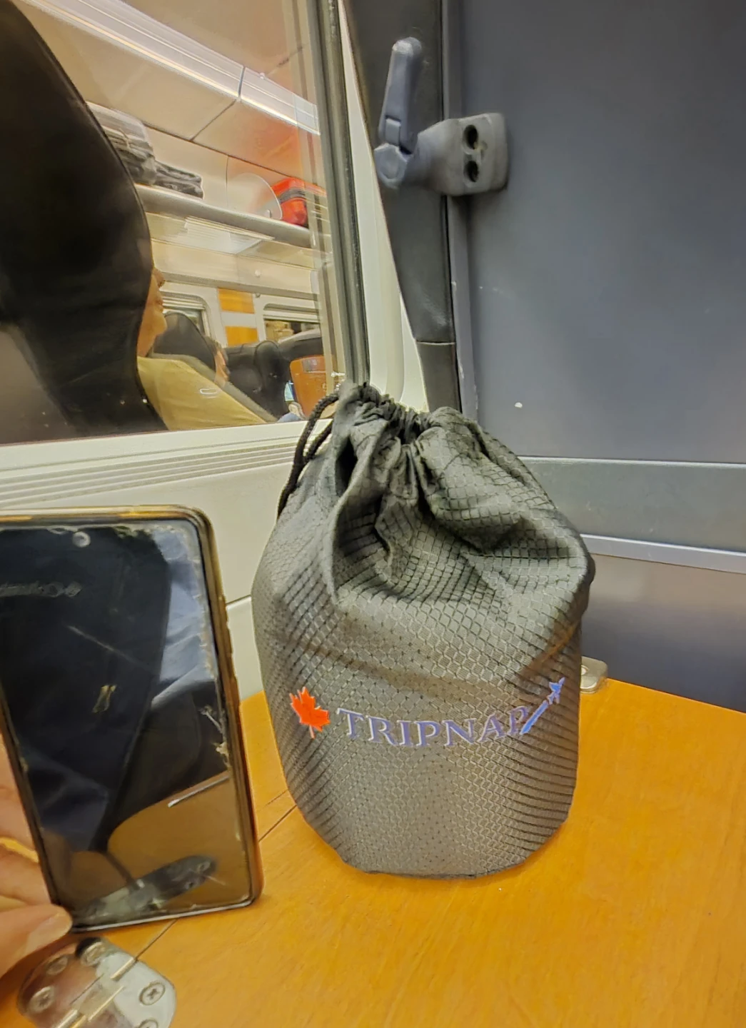 TRIPNAP Travel Pillow Set with Eye Mask and Keychain - photo 3